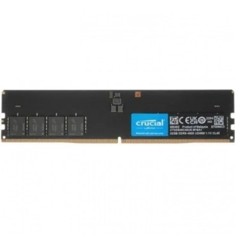 Память оперативная DDR5 Crucial 32Gb 4800MHz CL40 1.1V (CT2K32G4...