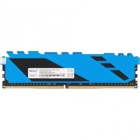 Память оперативная DDR4 Netac 16Gb 3200Mhz  (NTSDD4P32SP-16B) - фото 2