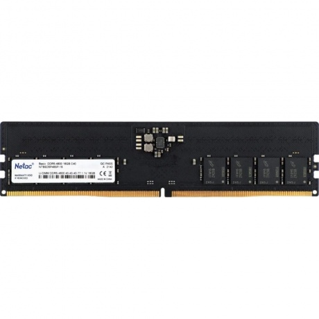 Память оперативная DDR 5 Netac 16Gb 4800Mhz (NTBSD5P48SP-16) - фото 1