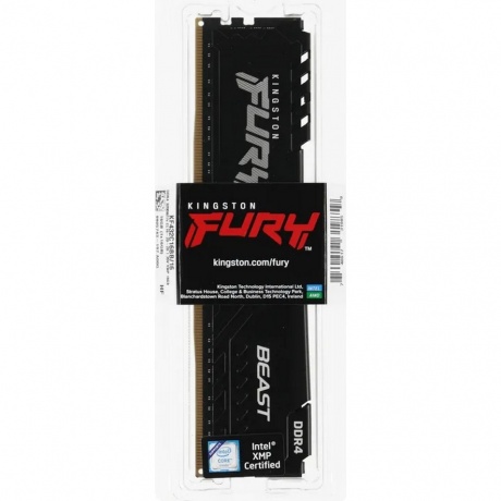 Память оперативная DDR4 Kingston 16Gb 3200 MHz (KF432C16BB/16) - фото 1