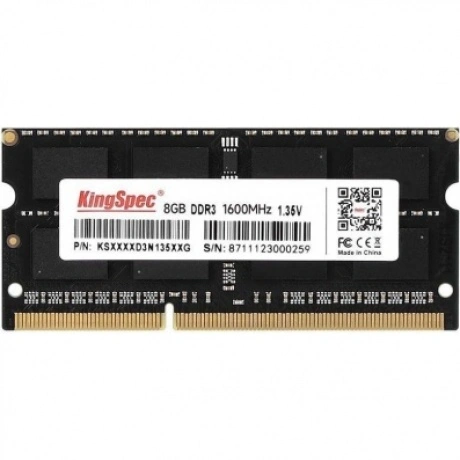 Память оперативная DDR3 Kingspec 8Gb 1600MHz (KS1600D3N13508G)