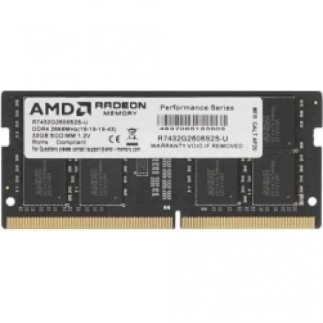 Память оперативная DDR4 AMD 32Gb 2666MHz (R7432G2606S2S-U)