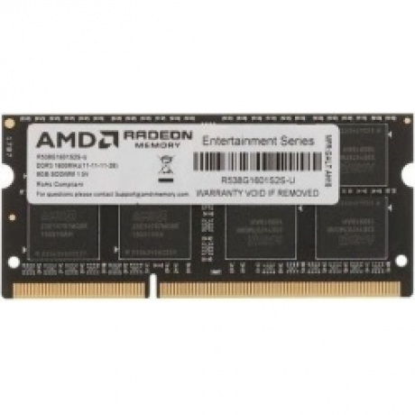 Память оперативная DDR3 AMD 8Gb 1600MHz (R538G1601S2S-U) OEM - фото 1
