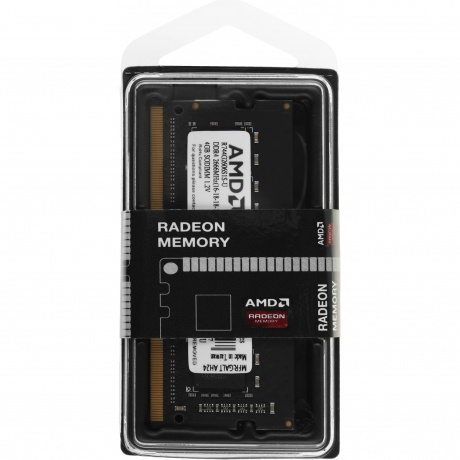 Память оперативная DDR4 AMD 4Gb 2666MHz (R744G2606S1S-U) - фото 5