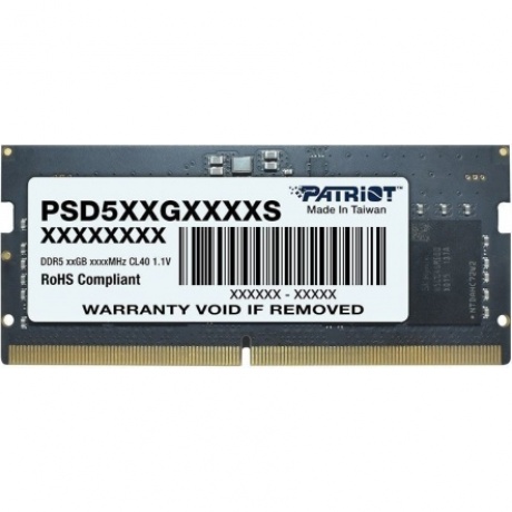 Память оперативная DDR5 Patriot 16Gb 4800MHz (PSD516G480081S) - фото 1