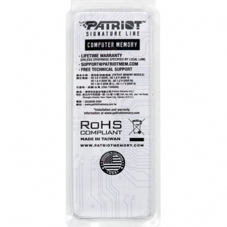 Память оперативная DDR5 Patriot 16Gb 4800MHz (PSD516G480081S) - фото 7