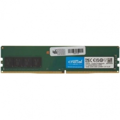 Память оперативная DDR4 Crucia 16Gb UDIMM (CT16G4DFS832A) - фото 1