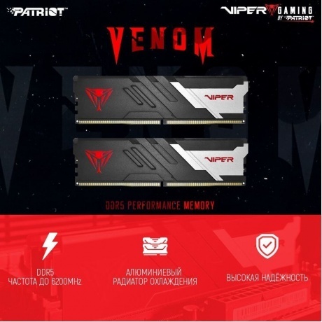 Оперативная память Patriot DIMM 32GB DDR5-5600 (PVV532G560C36K) - фото 7