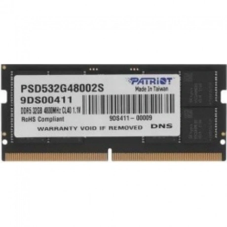 Оперативная память Patriot SODIMM 32GB DDR5-4800 (PSD532G48002S)