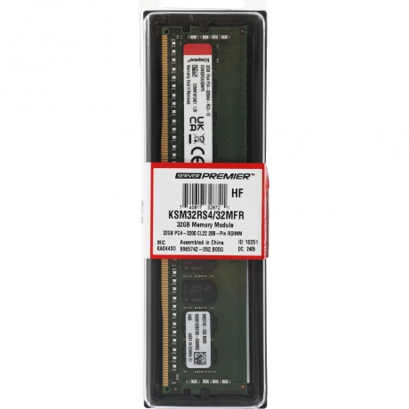 Память оперативная DDR4 Kingston 32Gb 3200MHz (KSM32RS4/32MFR) - фото 6
