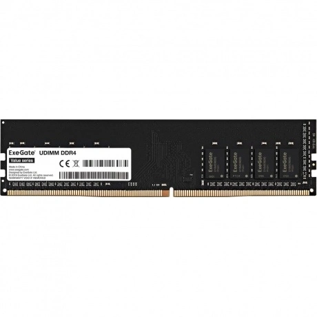 Память оперативная DDR4 ExeGate Value 8Gb 2400MHz pc-19200 (EX28...