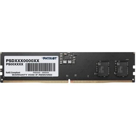 Оперативная память DDR5 Patriot DIMM 8Gb PC41600 5200Mhz  (PSD58G520041) - фото 1