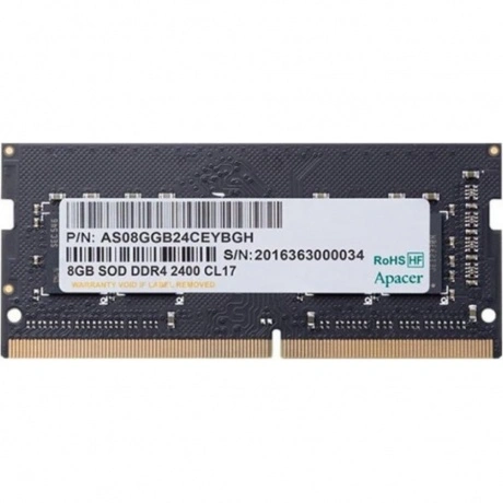 Память оперативная DDR4 Apacer 8GB 3200MHz SO-DIMM (AS08GGB32CSY...