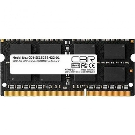 Оперативная память CBR DDR4 SODIMM 16GB 3200MHz (CD4-SS16G32M22-...
