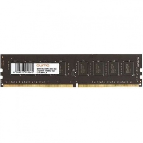 Оперативная память QUMO DDR4 DIMM 8GB 2666MHz (QUM4U-8G2666P19) - фото 1