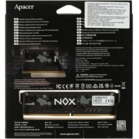 Память оперативная Apacer 32GB (2x16Gb) NOX (AH5U32G56C522MBAA-2) - фото 6