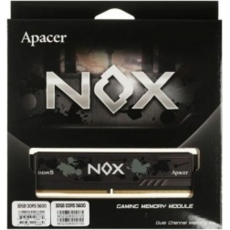 Память оперативная Apacer 32GB (2x16Gb) NOX (AH5U32G56C522MBAA-2) - фото 7