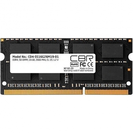 Память оперативная CBR 16GB CD4-SS16G26M19-01 - фото 1