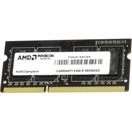 Память оперативная AMD Radeon 8GB DDR3 1333 SO DIMM R3 Value Ser...