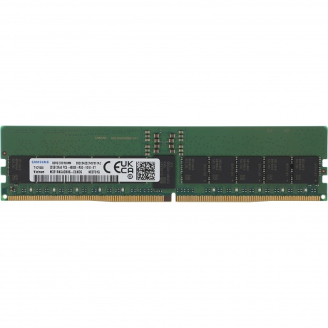 Память оперативная Samsung 32GB DDR5 4800MHz DIMM (M321R4GA3BB6-CQK) - фото 1