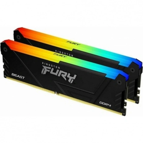 Оперативная память Kingston FURY Beast Black RGb XMP DDR4 DIMM 1...