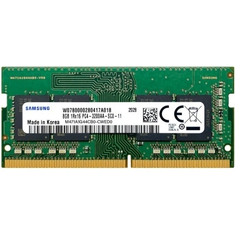 Память оперативная Samsung DDR4 8GB UNB SODIMM 3200 (M471A1G44CB...