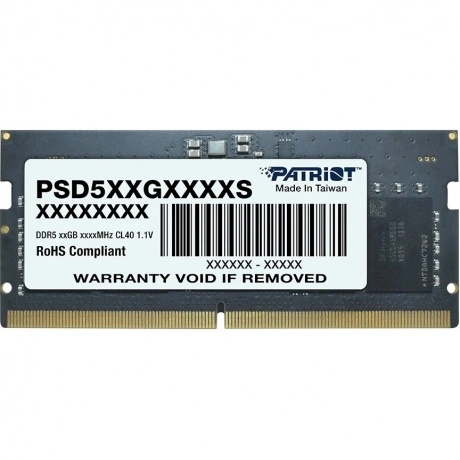 Оперативная память Patriot SODIMM 16GB DDR5-5600 (PSD516G560081S...