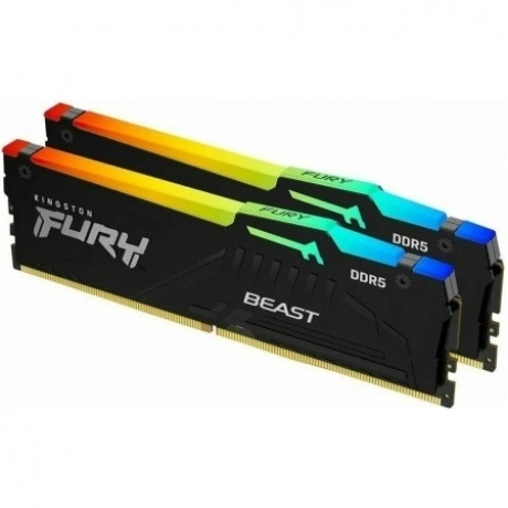 Оперативная память Kingston Fury Beast Black RGB Expo DDR5 DIMM ...