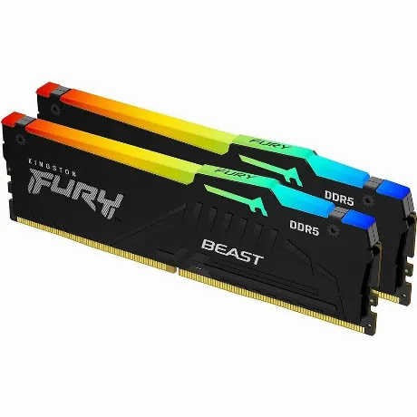Оперативная память Kingston Fury Beast Black EXPO RGB DDR5 DIMM ...