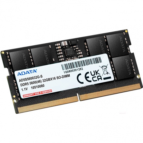 Память оперативная A-Data DDR5 16GB 5600MHz (AD5S560016G-S) - фото 3