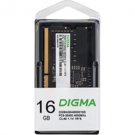 Память оперативная Digma DDR5 16GB 4800MHz (DGMAS54800016S) - фото 5