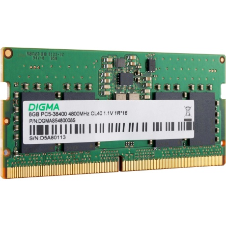 Память оперативная Digma DDR5 8GB 4800MHz (DGMAS5480008S) - фото 4