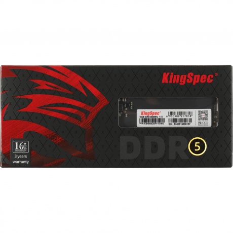 Оперативная память Kingspec DDR5 16GB 4800MHz (KS4800D5P11016G) - фото 7