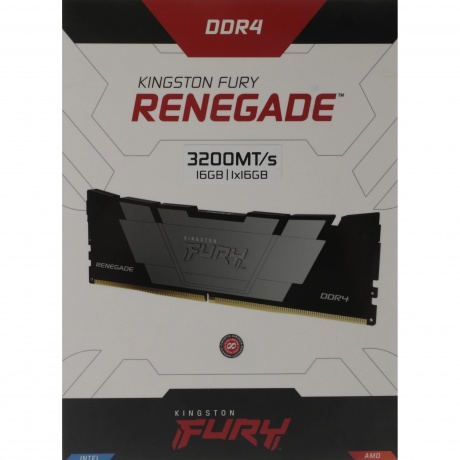 Оперативная память Kingston DDR4 16GB 3200MHz (KF432C16RB12/16) - фото 11