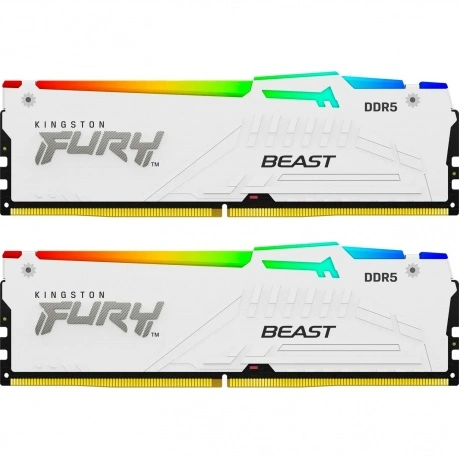 Память оперативная Kingston DDR5 2x16GB 5600MHz Fury Beast RGB R...