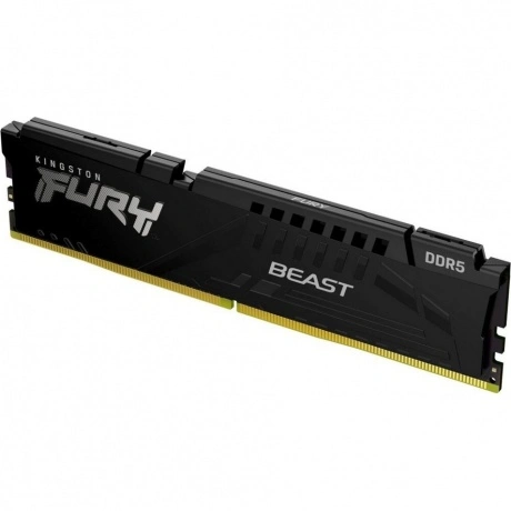 Память оперативная Kingston DDR5 16GB 6400MHz Fury Beast Black E...