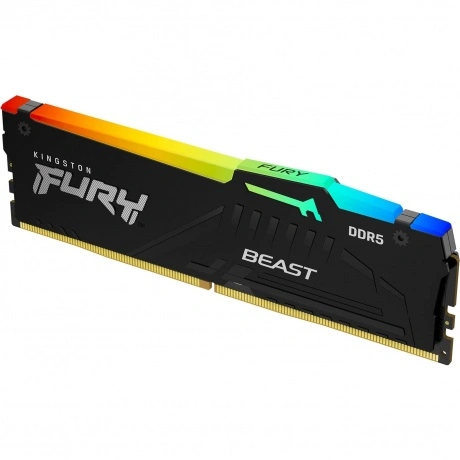 Память оперативная Kingston DDR5 16GB 5600MHz Fury Beast Black E...