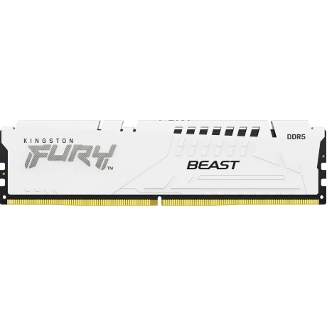 Память оперативная Kingston DDR5 16GB 6000MHz Fury Beast White E...