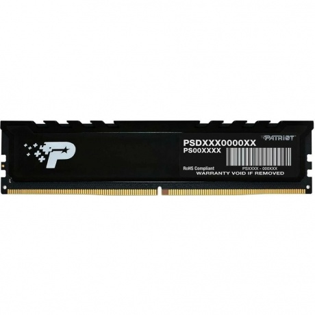 Память оперативная Patriot DDR5 16GB 5600MHz Signature Premium (PSP516G560081H1) - фото 1