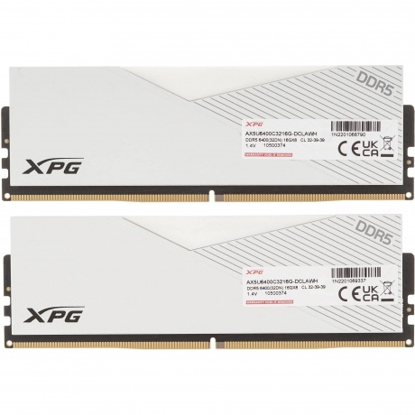 Оперативная память ADATA LANCER DDR5 DIMM 32GB 6400MHz 2*16GB - фото 2