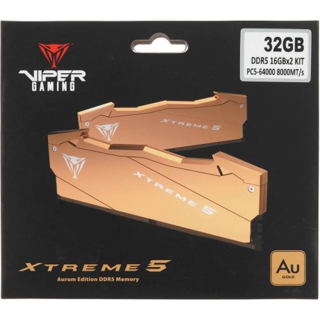 Модуль памяти DIMM 32GB (16GBx2) DDR5-8000 VXA532G8038K PATRIOT - фото 4