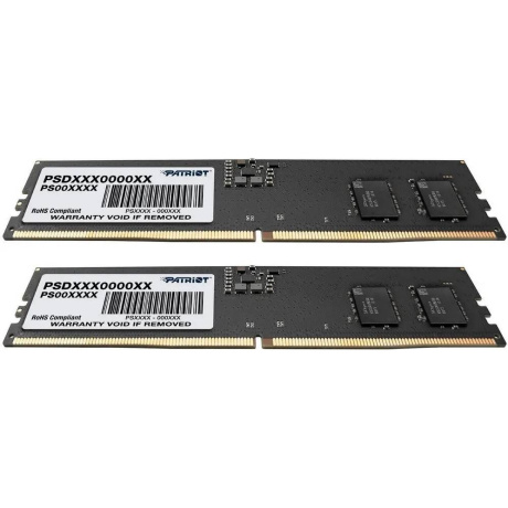 Модуль памяти DIMM 64GB (32GBx2) DDR5-6000 PSD564G5600K PATRIOT - фото 3