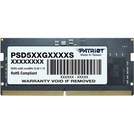 Модуль памяти SODIMM 32GB DDR5-5600 PSD532G56002S PATRIOT - фото 1