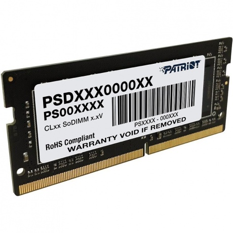 Модуль памяти SODIMM 8GB DDR4-3200 PSD48G32002S PATRIOT - фото 3