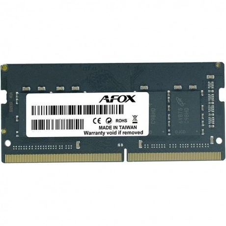 Оперативная память AFOX, DDR4, 16Gb (1x16 Gb), 3200 MHz, CL22, S...