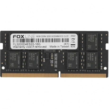 Оперативная память Foxline, DDR4, 16GB (1x16 GB), 3200 MHz, CL22...