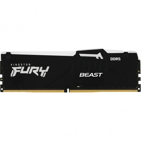 Оперативная память Kingston Fury Beast Black RGb, DDR5, 8Gb (1x8...