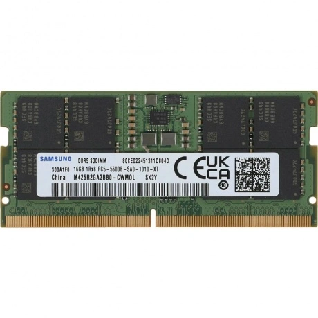 Оперативная память Samsung DDR5 SODIMM 16Gb 5600 1Rx8, 1.1V