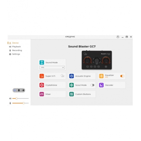 Внешняя звуковая карта Creative Sound Blaster GC7 (70SB185000000) - фото 3