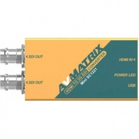 Конвертер AVMATRIX Mini SC1221 преобразования HDMI в 3G-SDI